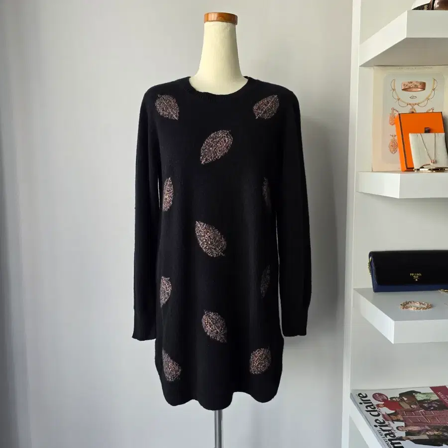 Martinna Collection 캐시미어 30% 롱 니트 made in Italy