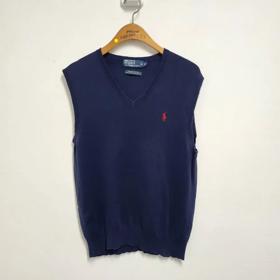 Polo Ralph Lauren Pima Cotton V-Neck Knit Vest S