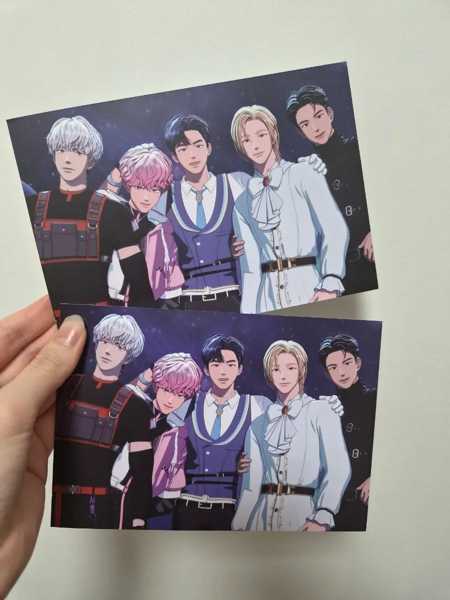 Plave 3rd anniversary CGV postcard two sheets bulk