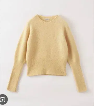 완판 Steven Alan 울 니트 노랑