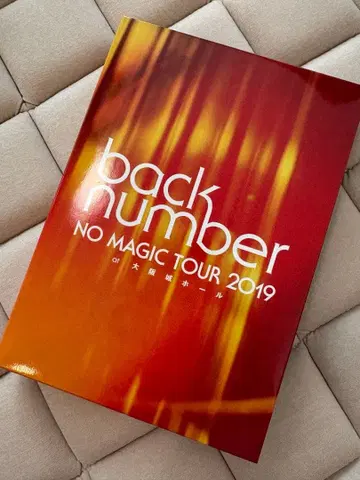 back number/NO MAGIC TOUR 2019 at 오사카성 홀 -