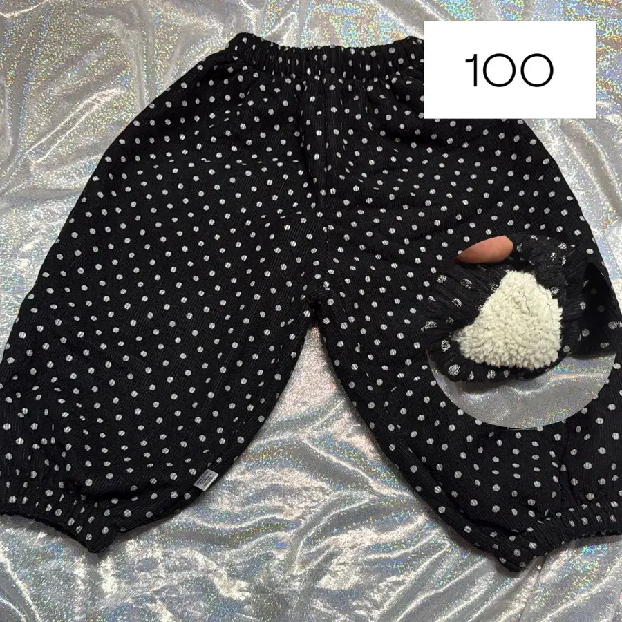 아기옷) 아동복 땡땡이 바지 100 사이즈