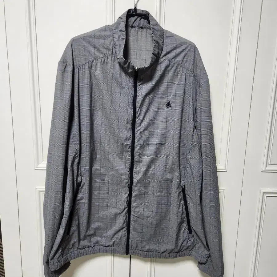 (2XL)빈폴골프 글렌체크 경량 자켓