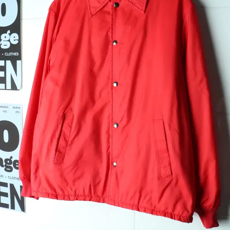 (M-XL) 시어스 집업 바람막이 점퍼자켓 70S년대 코치-H40751