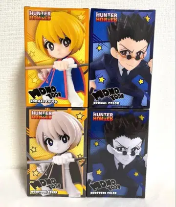 HUNTER x HUNTER MONO TOON 피규어 4종 세트