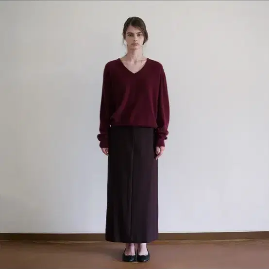 아르토 Mirabelle Stretch Wool Skirt 스커트