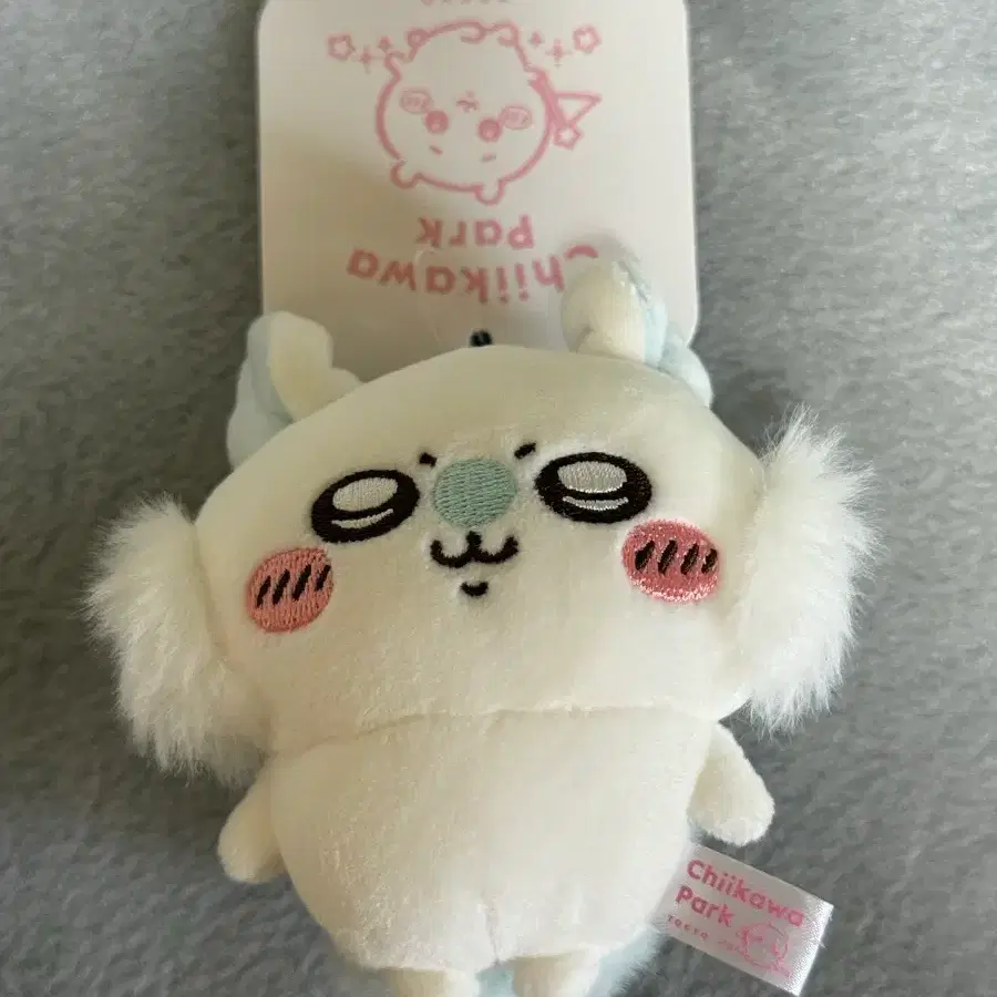 치이카와 파크 미니 마스코트 모몽가 인형 키링