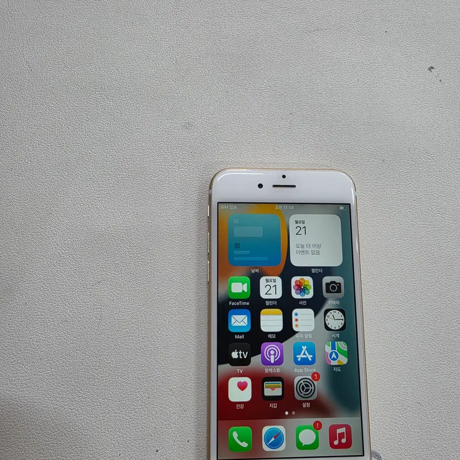 갤럭시 아이폰6s 골드  64GB 무잔상 정상공기기 중고폰