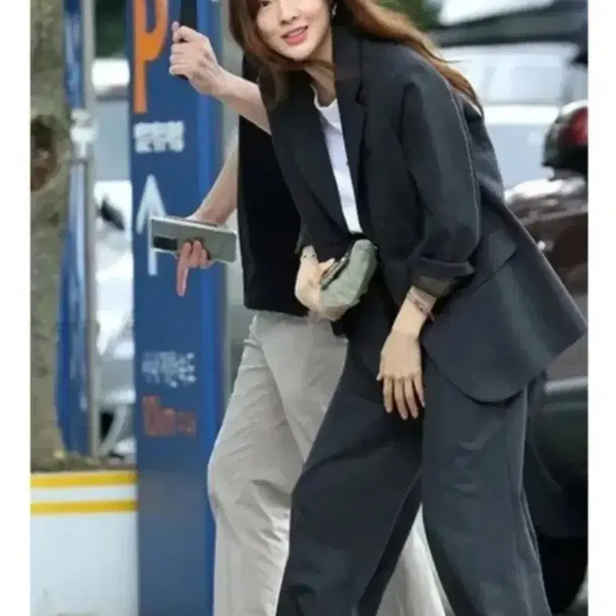 아바몰리 팬츠 셋업/새제품