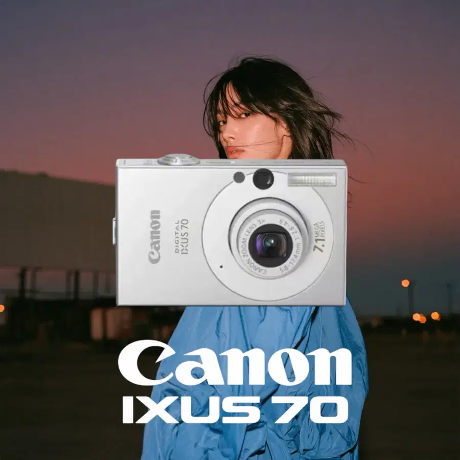 S급)캐논 익서스 70 (CANON IXUS 70)빈티지 디카