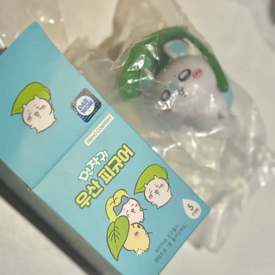 정품 먼작귀 우산 피규어 모몽가 확정