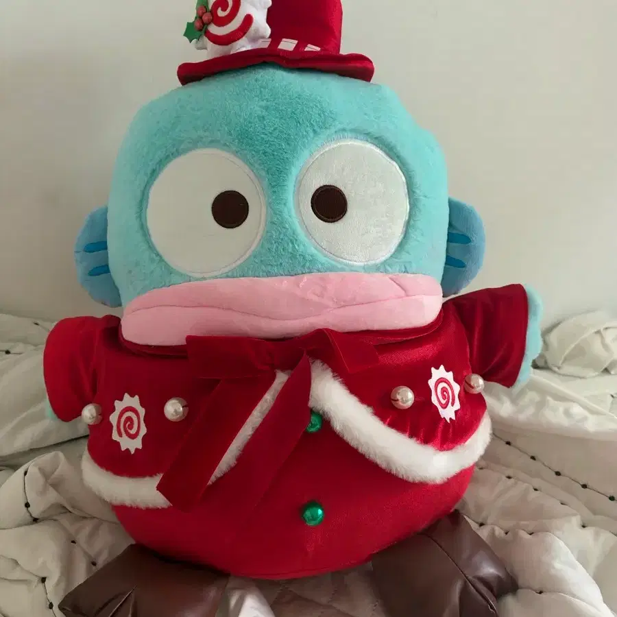 산리오 한교동 홀리데이 한정판 크리스마스 인형
