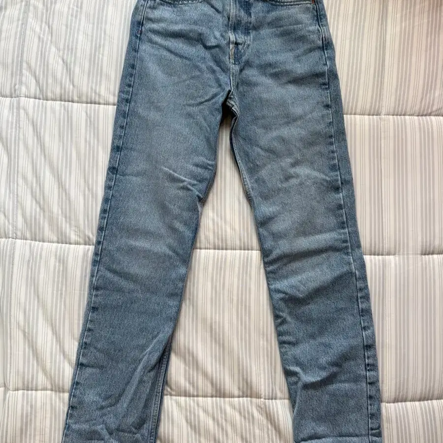 ZARA 연청 데님 팬츠34