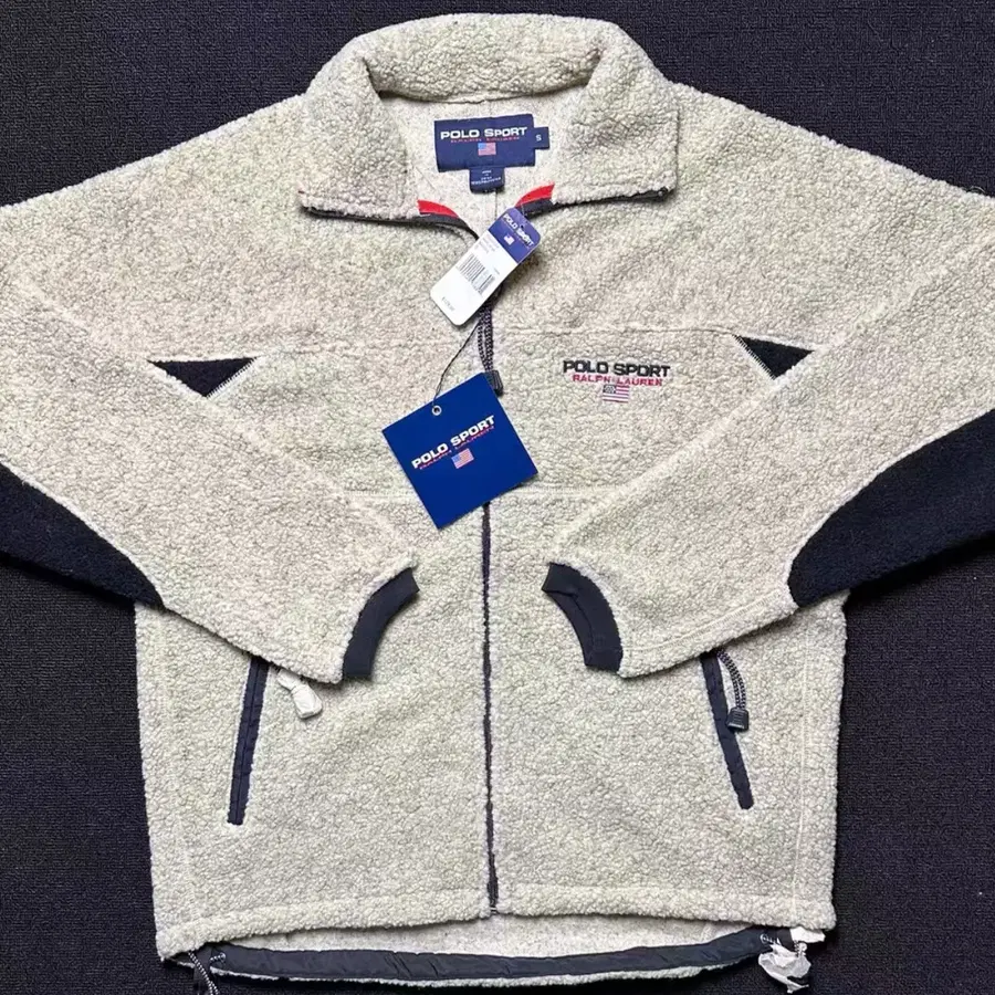 [새상품 / 택 포함] POLO SPORT RALPH LAUREN 빈티지 플리스 자켓