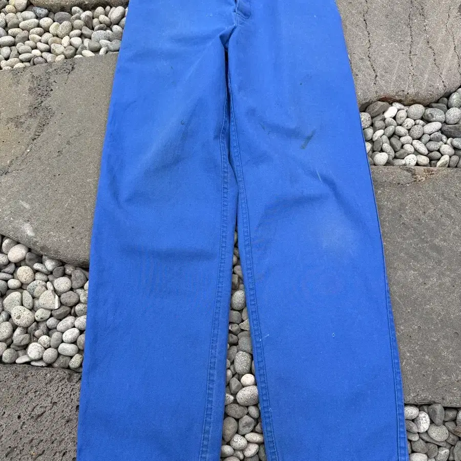 NATURAL WASHED BLUE 1990s VINTAGE FRENCH WORK PANTS 프렌치워크팬츠