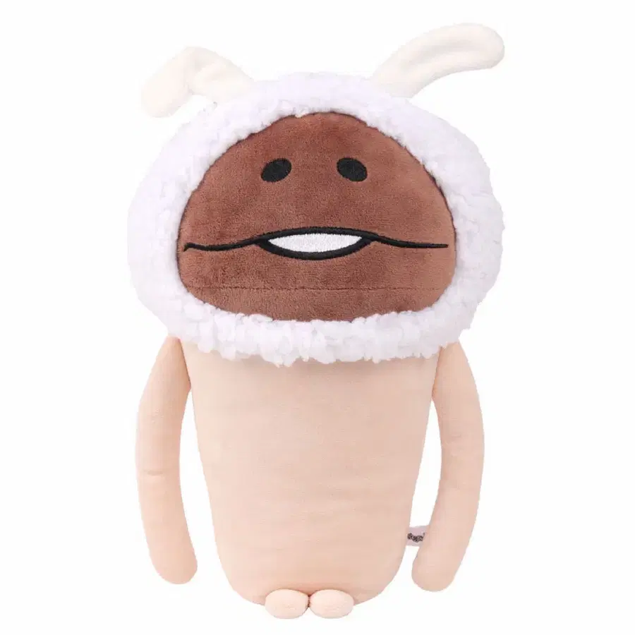 흰토끼 나메코 싯팅 인형