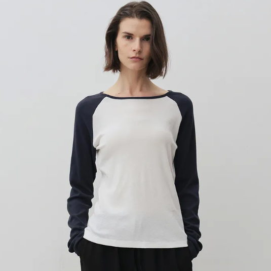 che(체) Fresh Cotton Raglan Long Top
