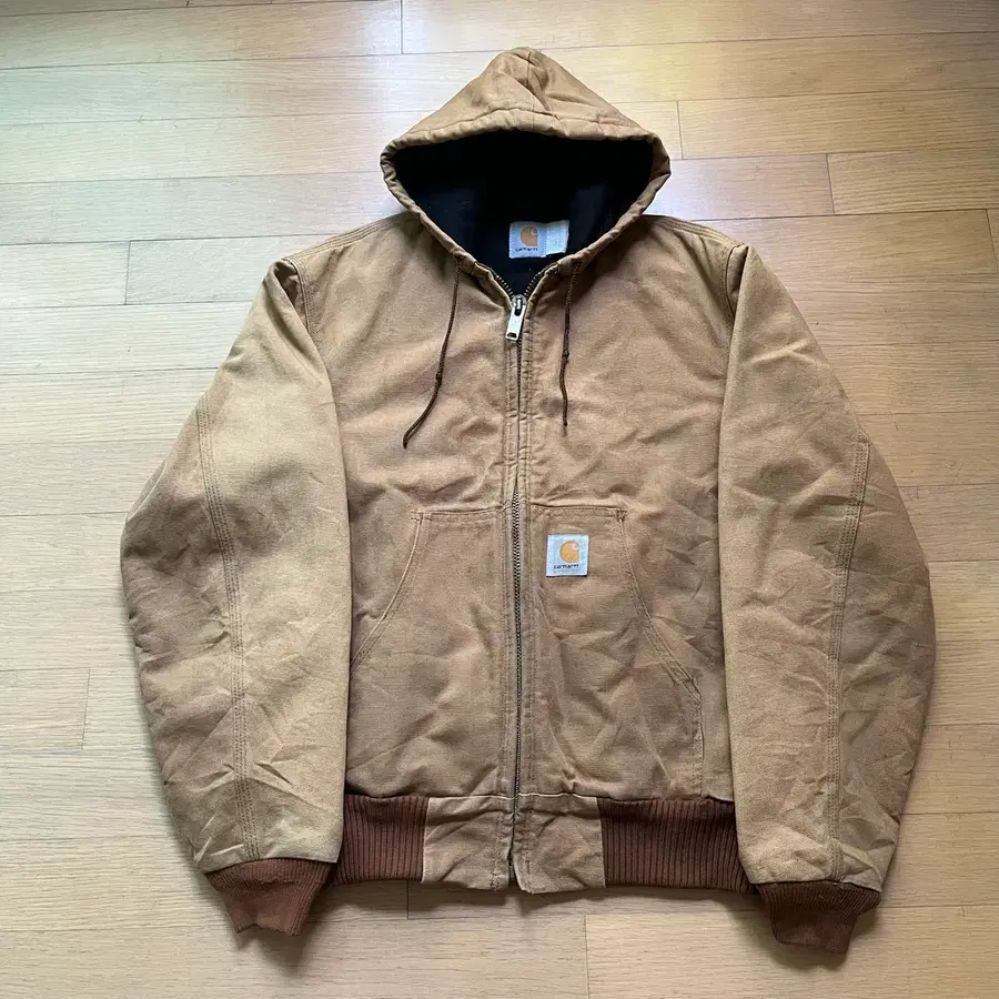 90s 칼하트 J04 BRN 액티브 자켓 Made in USA 미국제조 빈티지 90년대
