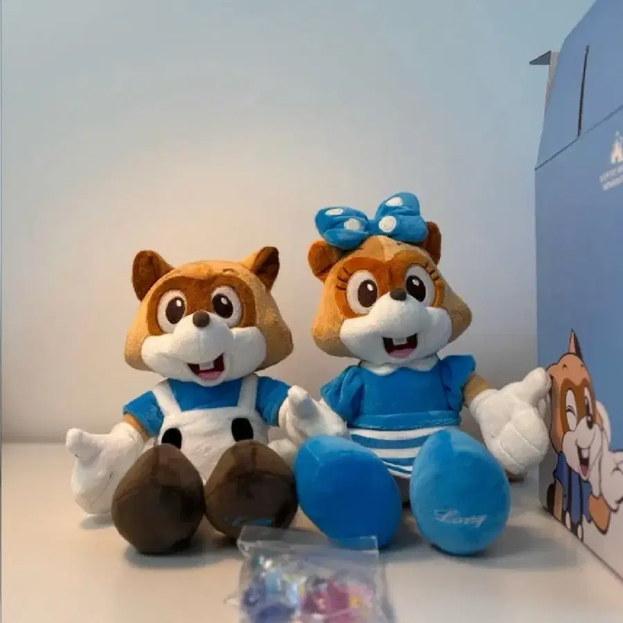 [새상품] 롯데월드 x 롯데리조트 한정판 로티 로리 인형 세트