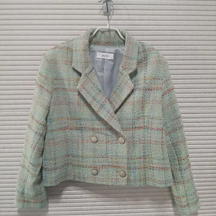 여성 트위드 자켓