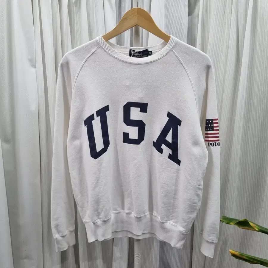 폴로 랄프로렌 일본 라이선스 USA 아치 로고 스웨트셔츠 2429