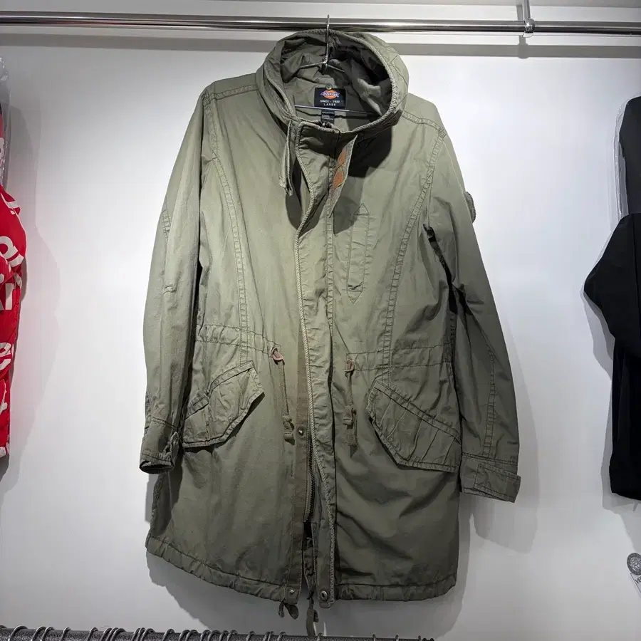 Dickies 카키색 야상 L사이즈