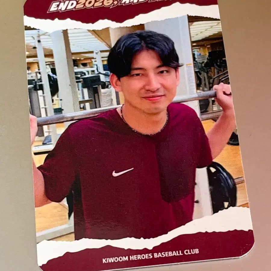 키움 히어로즈 고척돔 홈막 개문 포카 포토카드 유토
