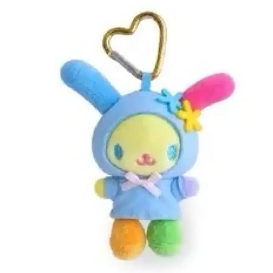 우사하나 팝업 후드 키링