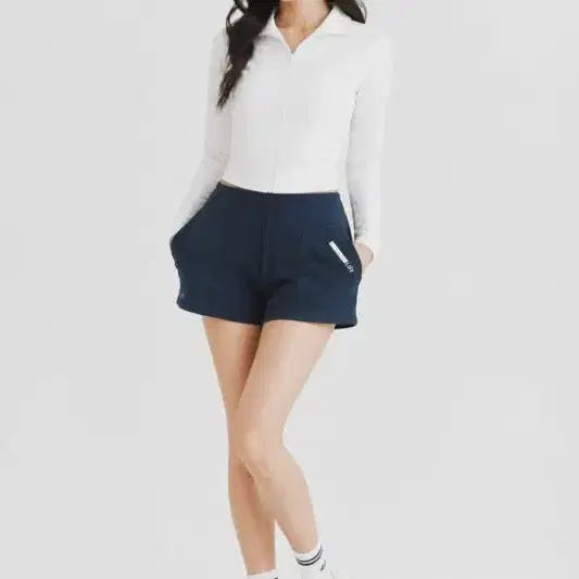아레나 네이비 여자 M 반바지 O7210