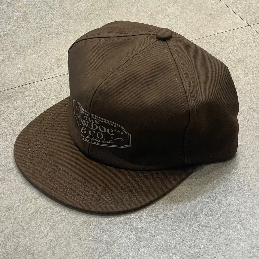 H.W.DOG & CO. D-00004 트러커 캡 브라운 38 (새제품, 일본 직구)