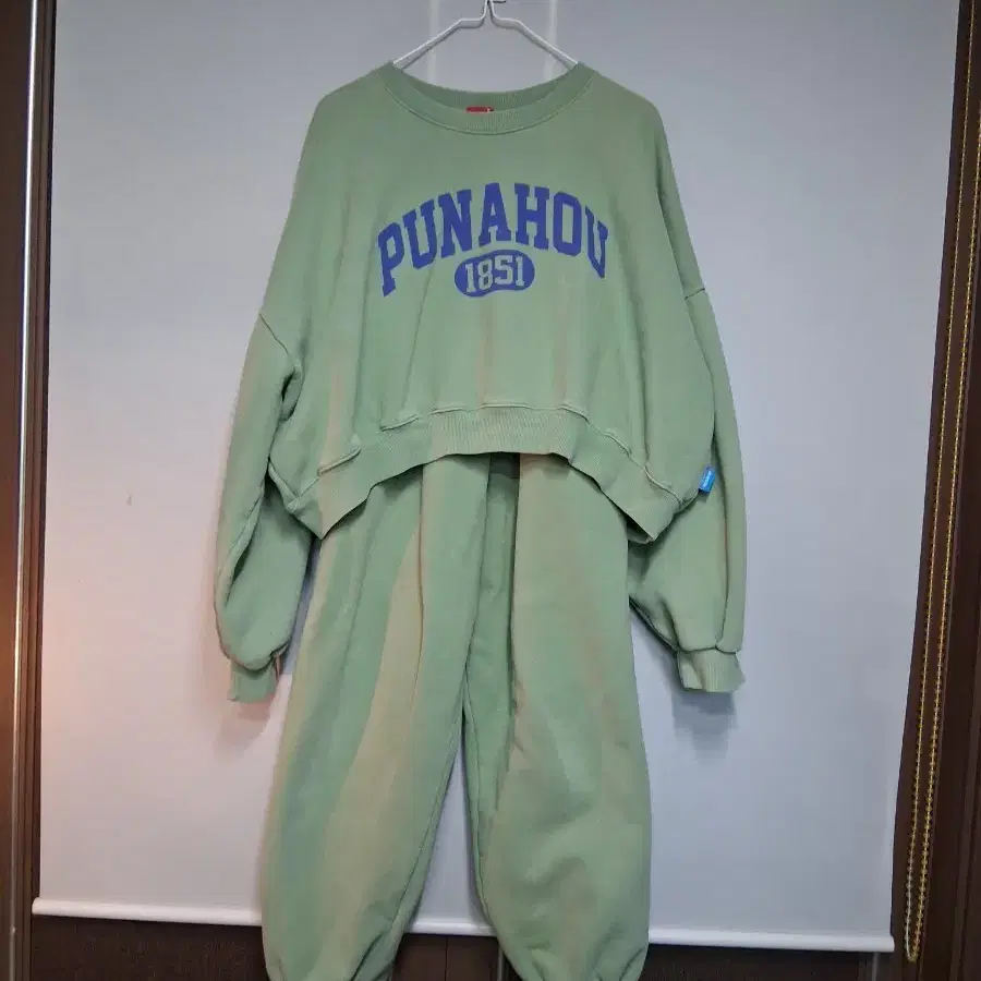 PUNAHOU 1851 세트업 연두색(프리)