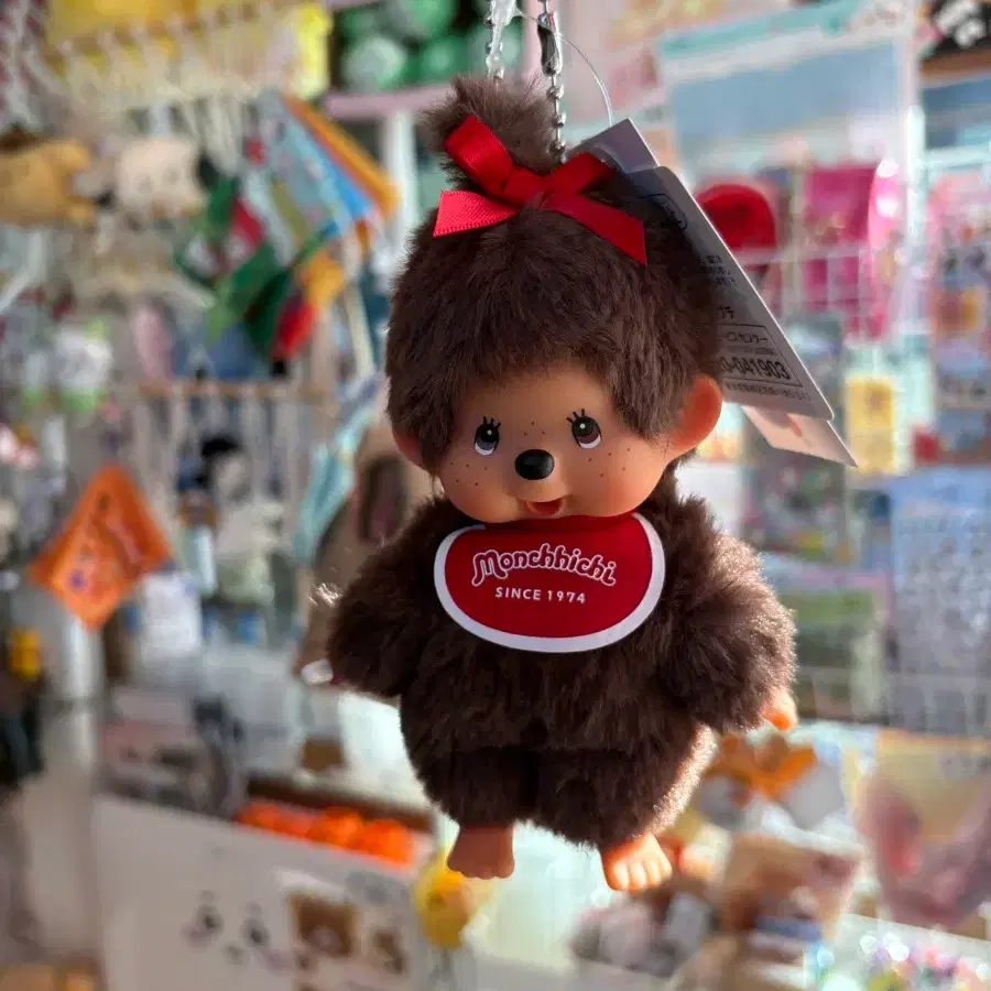 몬치치 기본 인형 키링(여아