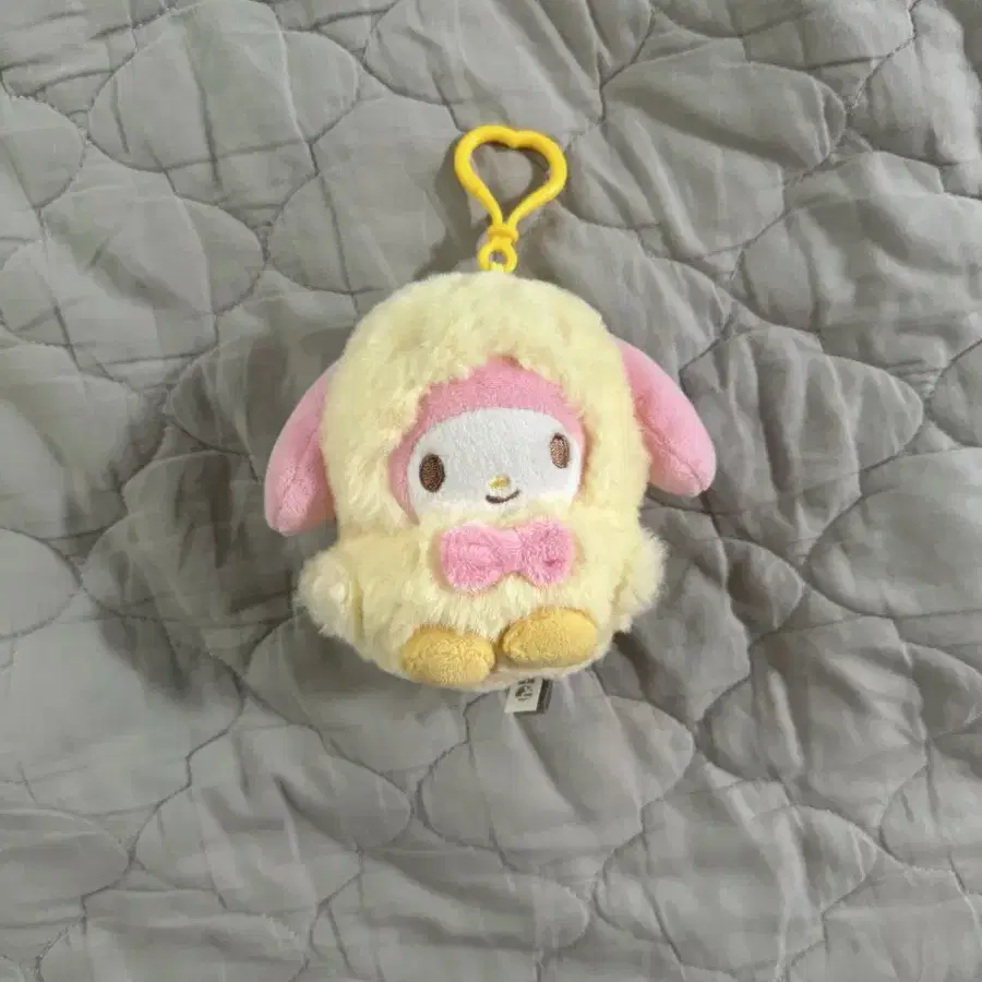 (새상품/정품) 마이멜로디 병아리 키링 인형 가방고리 12cm
