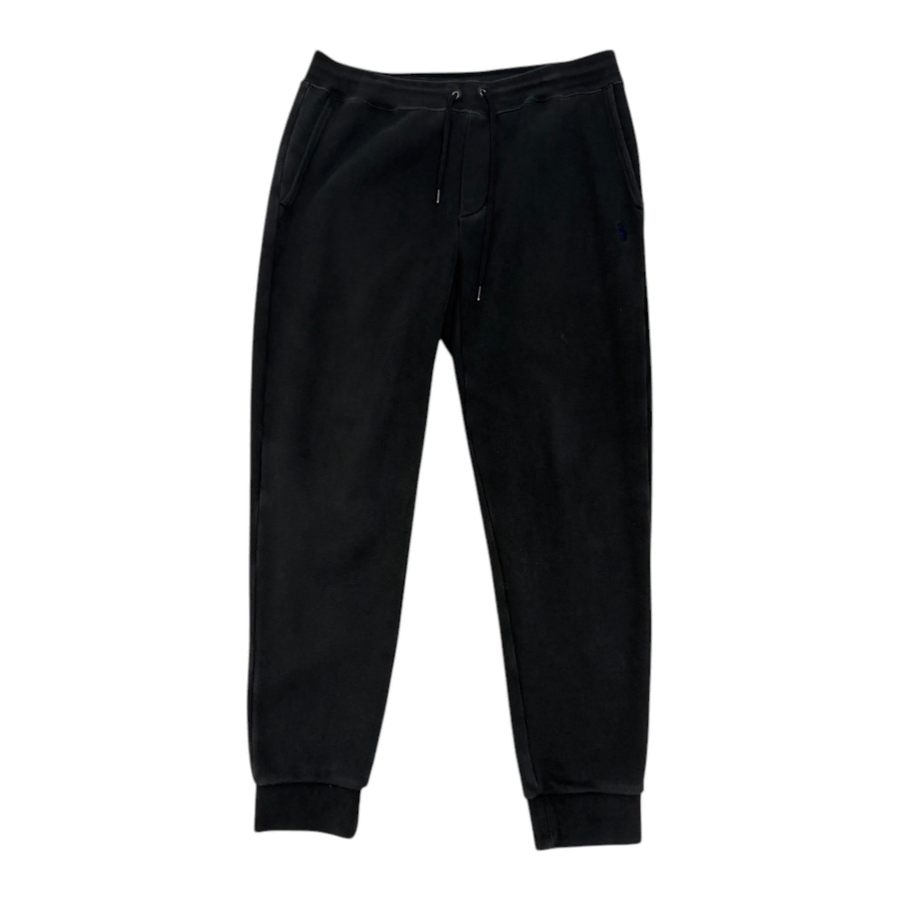 폴로 랄프로렌 Polo Ralph Lauren 블랙 포니자수 기모 조거팬츠 M