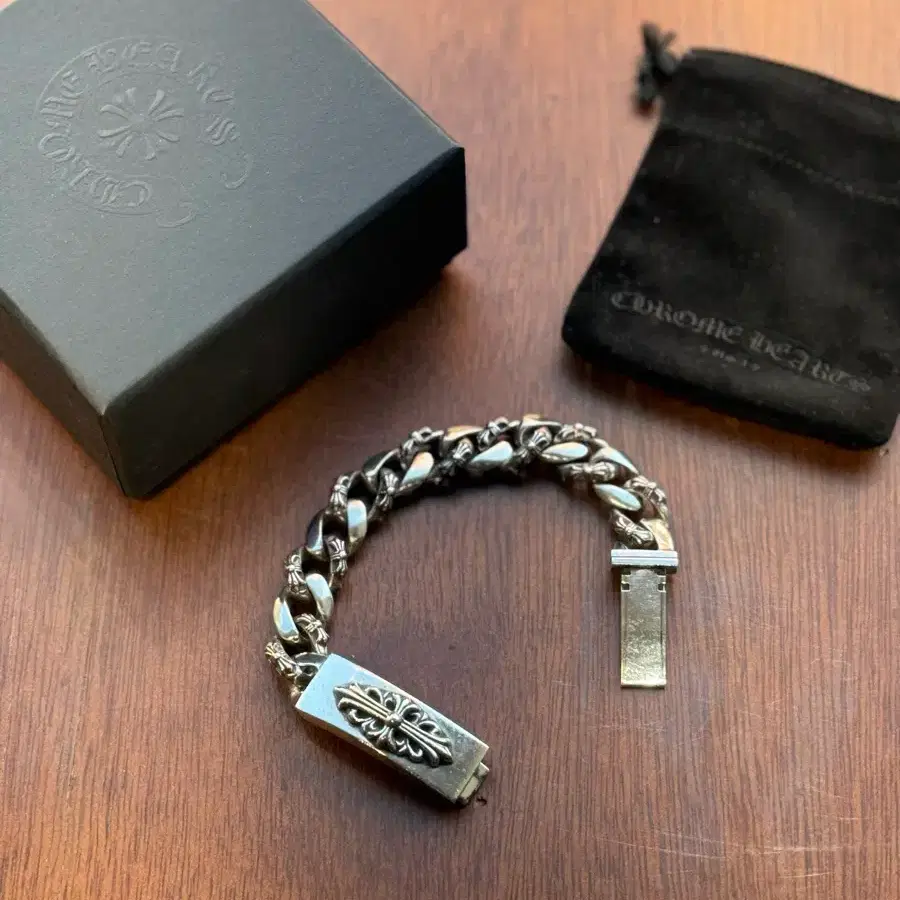 크롬하츠 팔찌 팬시 ID 플로랄 chromehearts