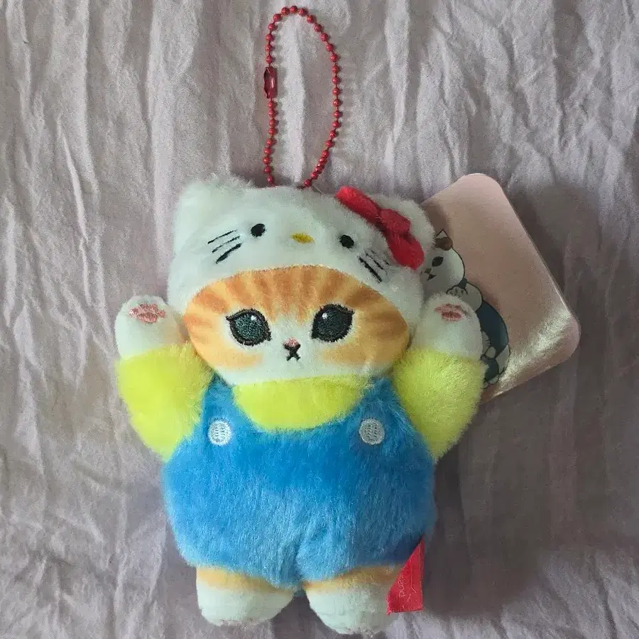 산리오 모후샌드 모프샌드 고양이 키티 인형 키링