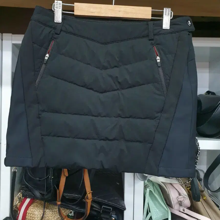 까스텔바작 거위털 치마 둘레70