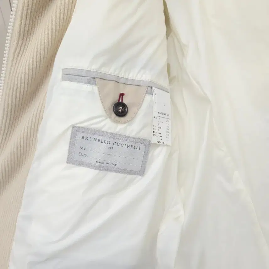 브루넬로쿠치넬리 베이지 다운패딩 자켓 L MM45A7336G 사진 8