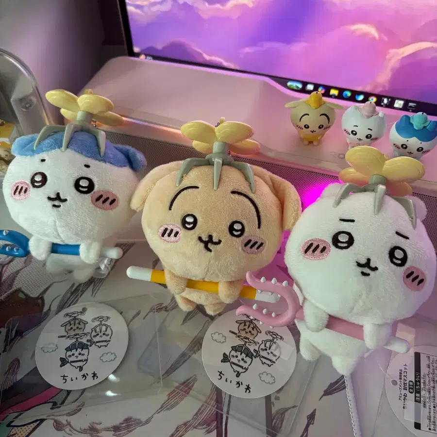 치이카와 토벌실패 마스코트 3종