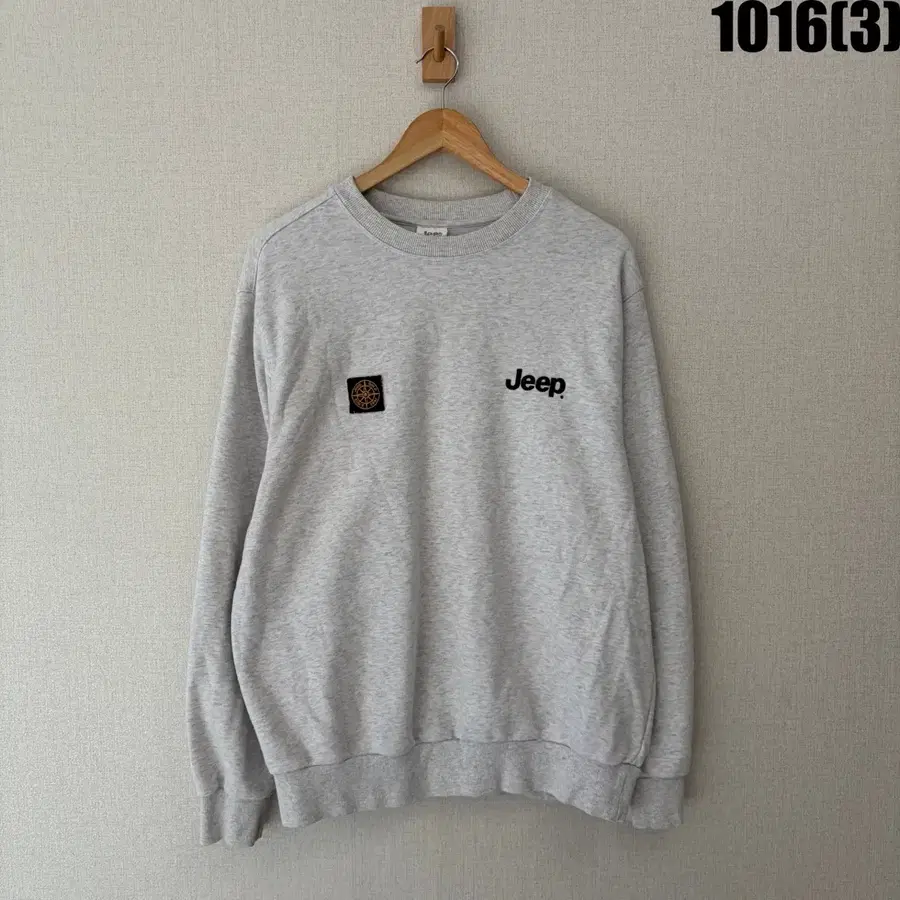 Jeep 맨투맨 그레이 XL