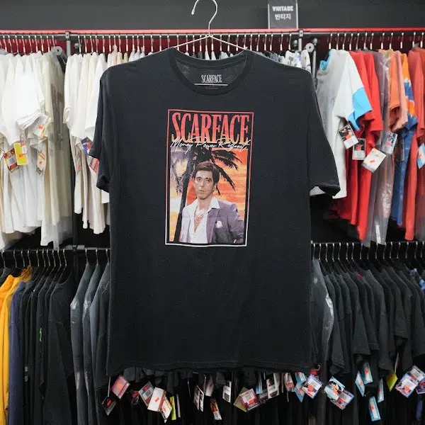(공식정품) 2026년도 새제품 SCARFACE 티셔츠