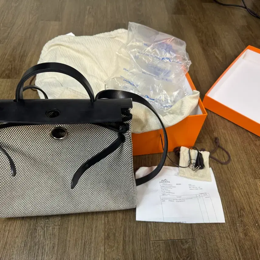 에르메스 에르백 31 에크루 블랑누아 사진 1
