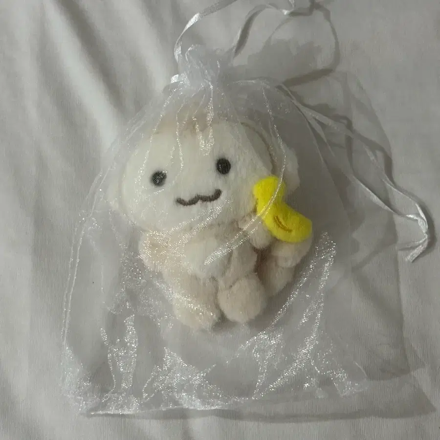 (정가이하/새상품) 핑루 아기원숭이 인형 키링 오트밀