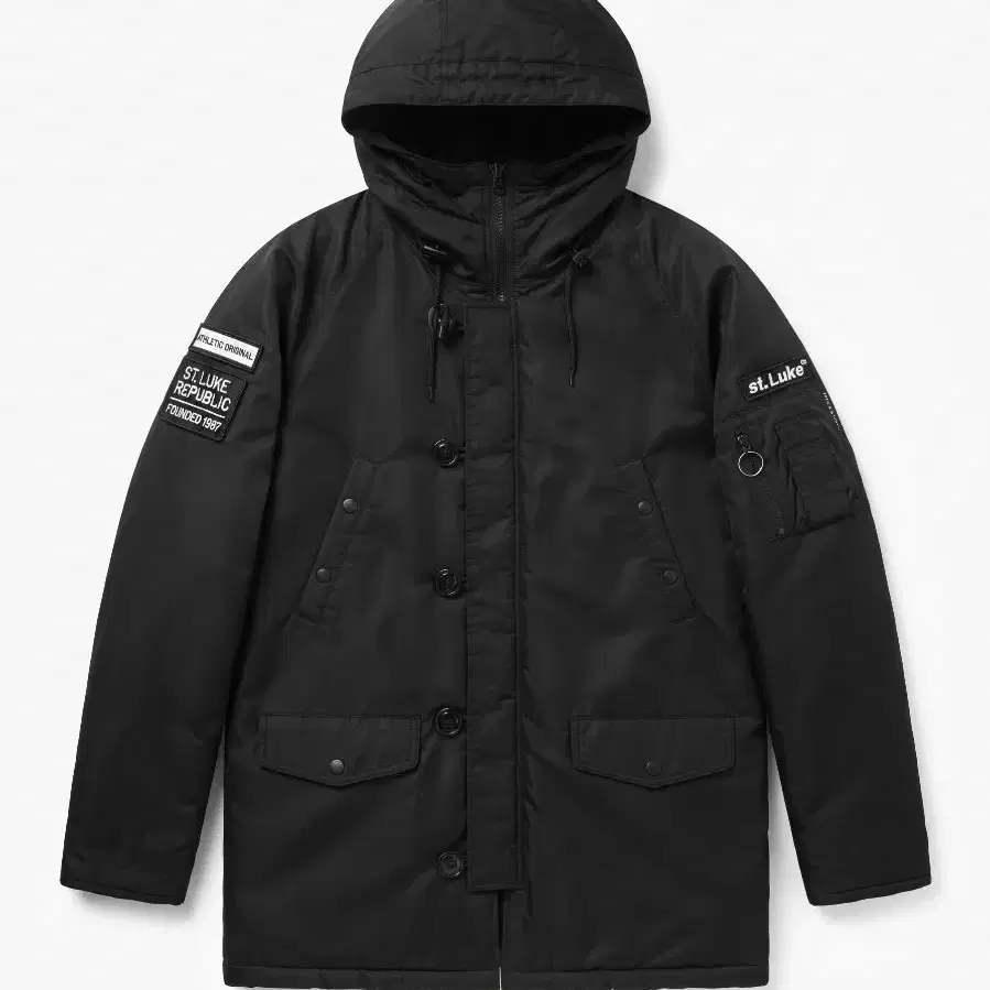 세인트루크 N-3B 헤비 파카 다운 점퍼 XL