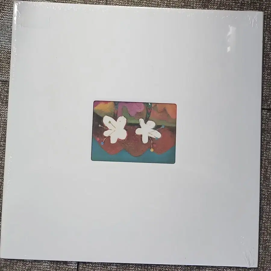 화이트 앨범 커버 꽃 그림 앨범 악뮤4집