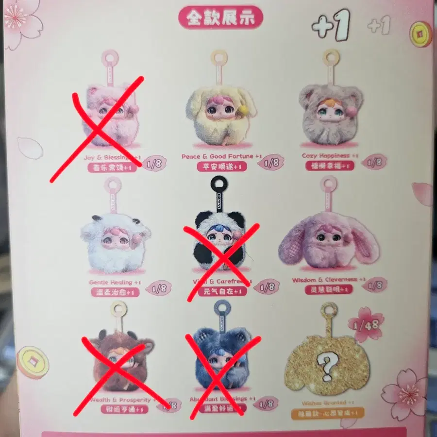 개봉)텐바오메이 목탁인형 확정판매