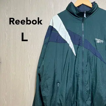 90s Reebok 리복 나일론 자켓 L 그린