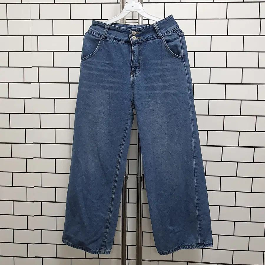 -897 와이드 청바지