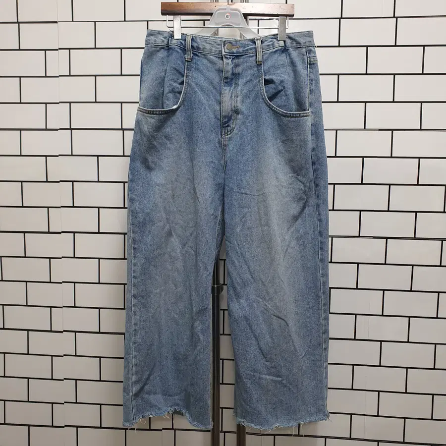 -907 와이드 청바지