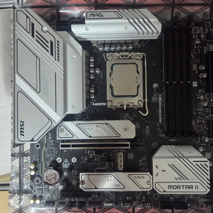 부산직 인텔14600kf+MSI B760M MORTAR II 메인보드